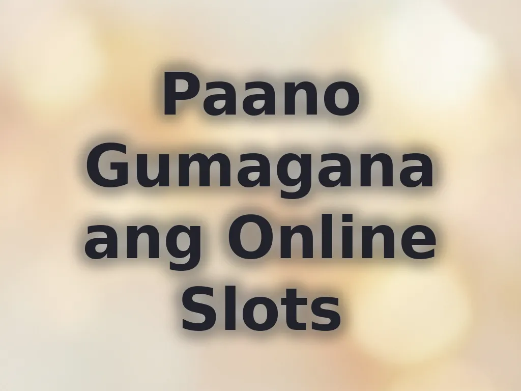 Online Slot Mechanics